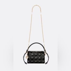 Lady Dior Top Handle with Drawstring